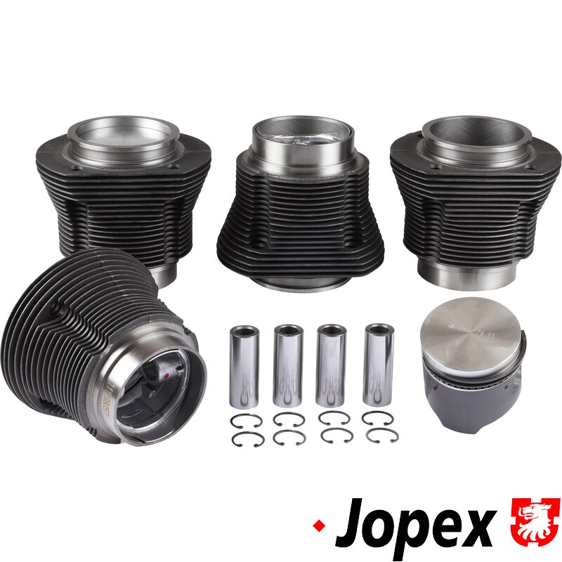 1200cc Barrel And Piston Kit - 77mm Bore Type 1 Engines - For 90mm Bore Case