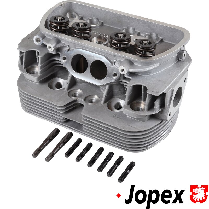 040 Twin Port Cylinder Head With Stainless Steel Valves - 1600cc (35.5mm X 32mm Valves)