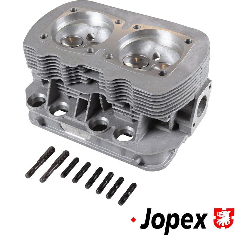 040 Twin Port Cylinder Head With Stainless Steel Valves - 1600cc (35.5mm X 32mm Valves)