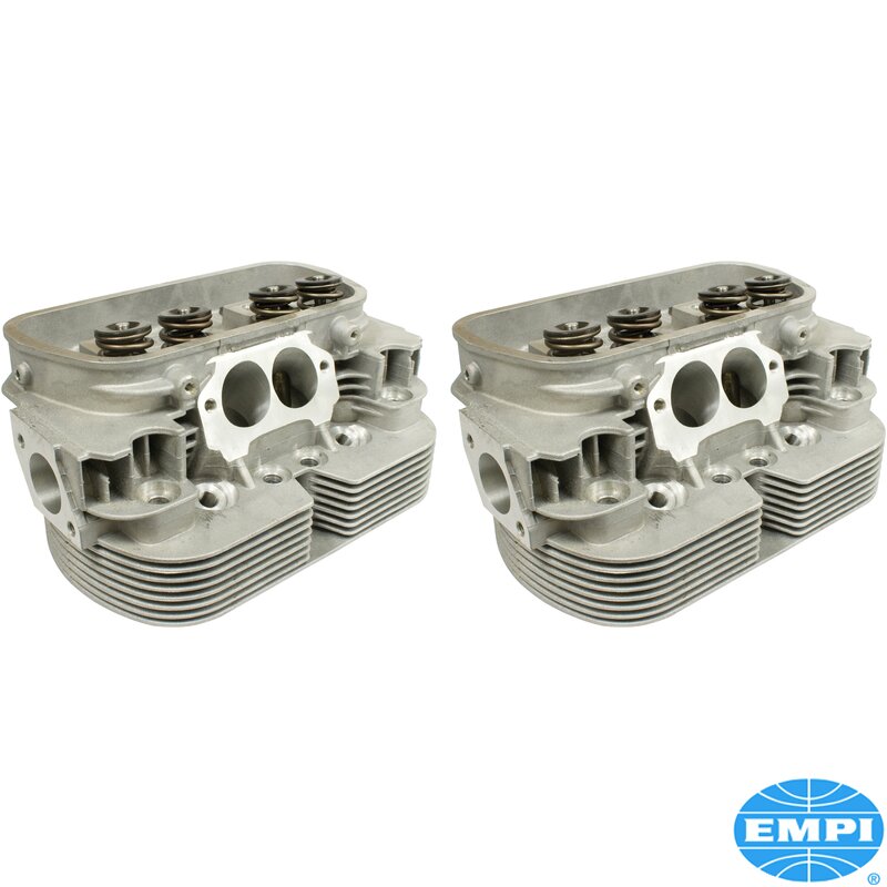 Polished And Ported GTV-2 Cylinder Heads - 94mm (42mm Inlet Valves, 37.5mm Exhaust Valves)