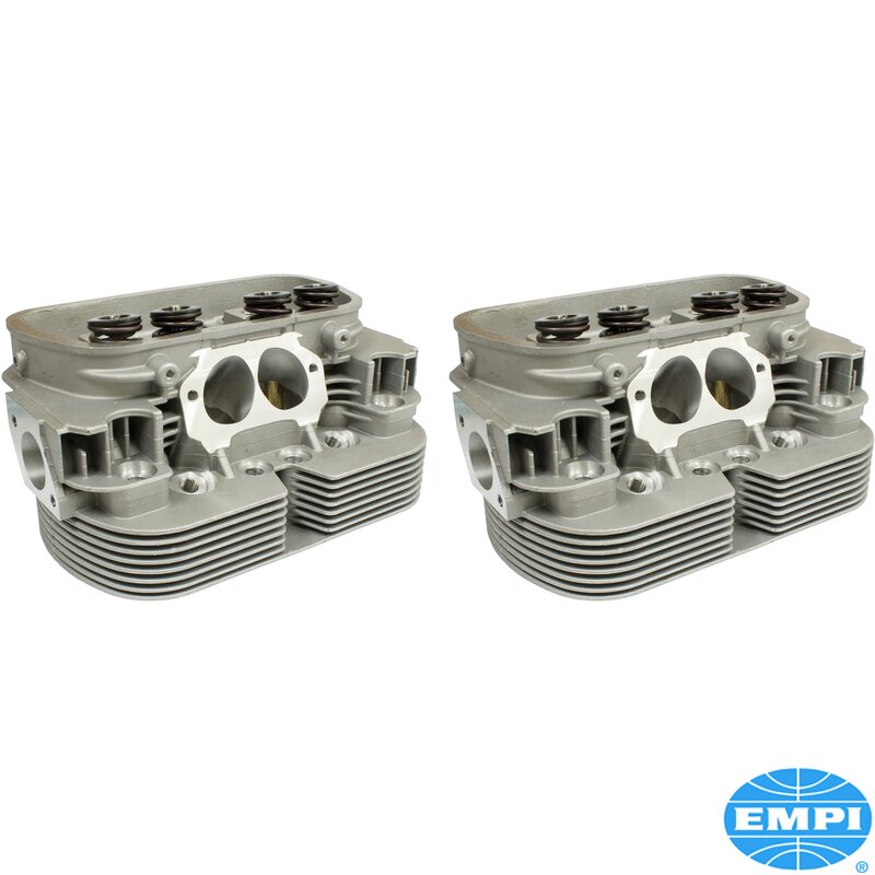 Polished And Ported GTV-2 Cylinder Heads - 94mm (44mm Inlet Valves, 37.5mm Exhaust Valves)