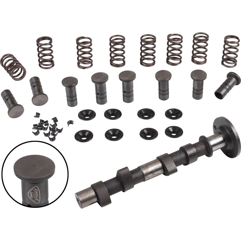 Engle Master Cam Kit - W-110 Grind With Phosphate Coated Cam Followers With EDM Oiling Hole