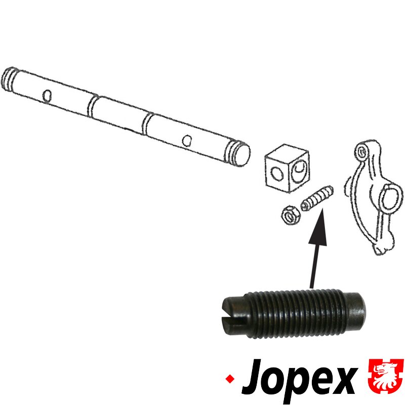 9mm Valve Adjusting Screw (Tappet) - 1900cc Waterboxer, 1600cc (CT Engine Code)