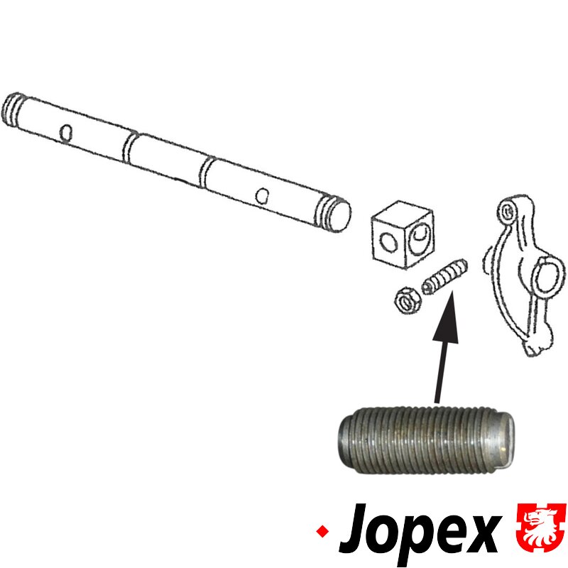 10mm Valve Adjusting Screw (Tappet) - 1800cc, 2000cc Type 4 Engines