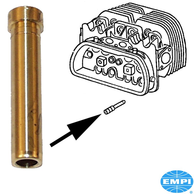 Ventilføring for 8 mm inntak og avtrekk