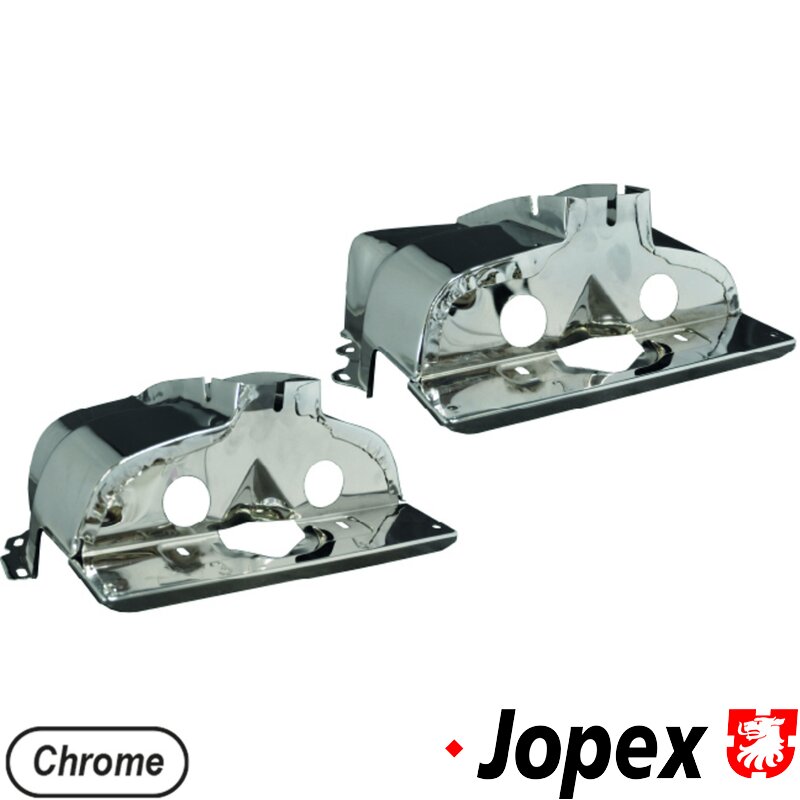 Chrome Single Port Head Shroud Kit (Not 1200cc)