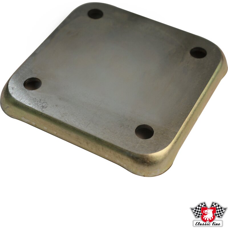 Dekkplate for oljepumpe, 8 mm hull, metall