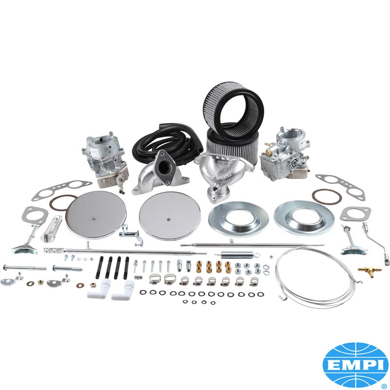 Twin 40mm Kadron Carburettor Kit - Type 4 Engines