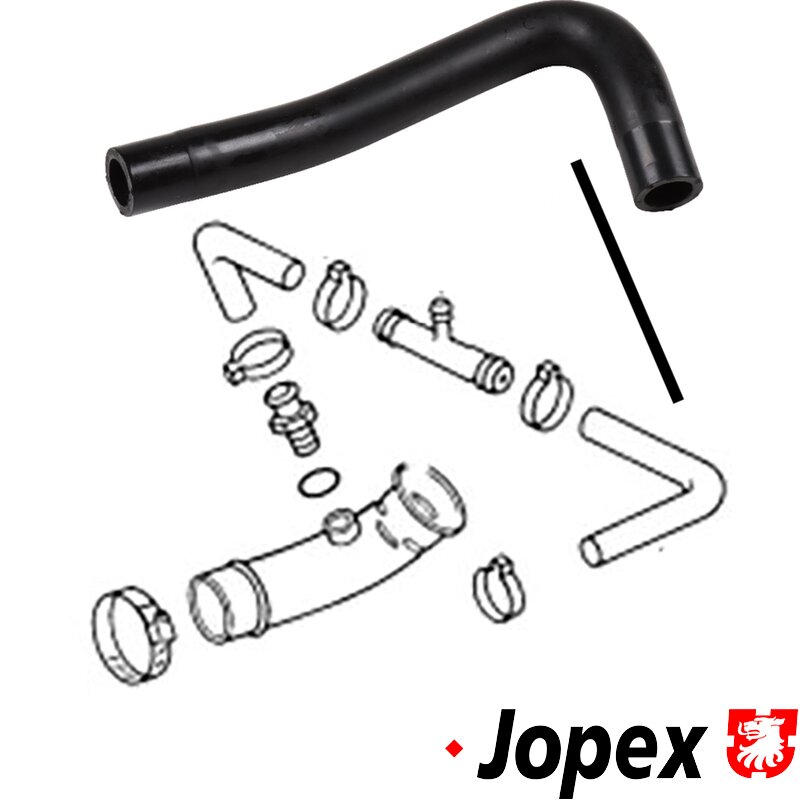 1303 Beetle Fuel Tank Hose (Fuel Tank To T-Piece Hose)