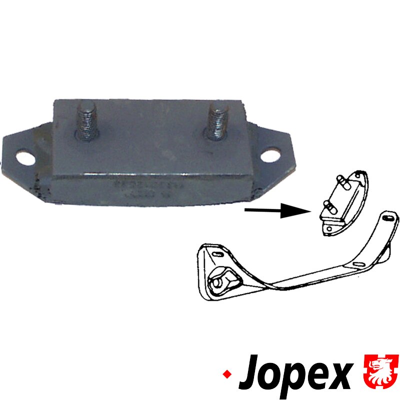 Beetle Rear Gearbox Mount - 1950-71 (Also Splitscreen Bus Rear Gearbox Mount)