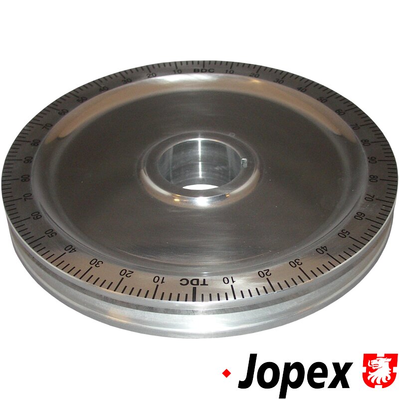 Aluminium Crankshaft Pulley - Black Timing Marks - Type 1 Engines