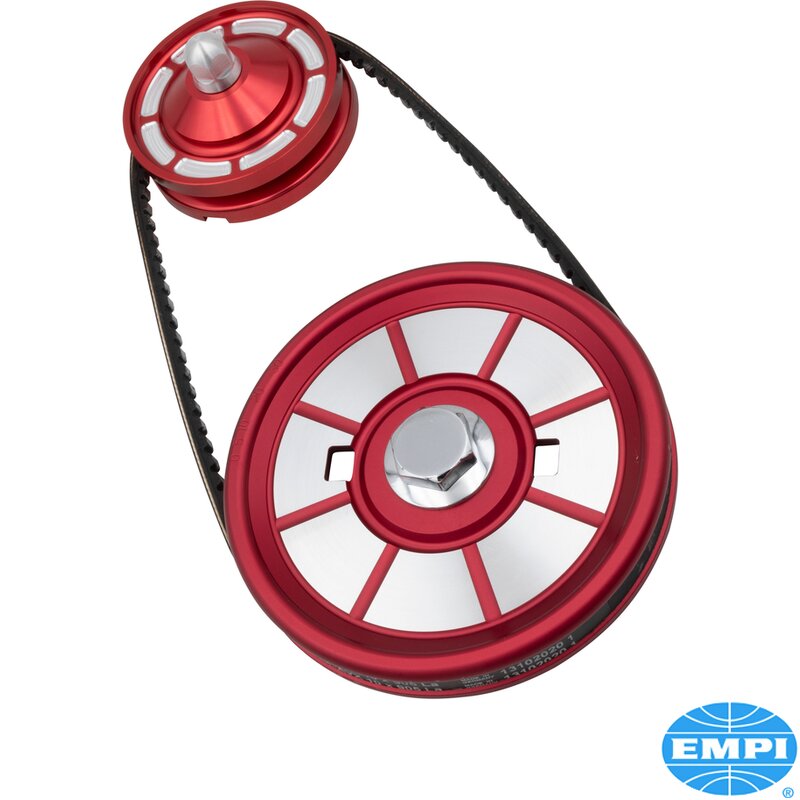 Red Anodized Aluminium Pulley Kit - Type 1 Engines