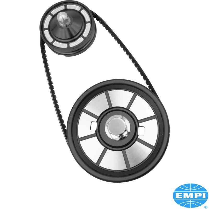 Black Anodized Aluminium Pulley Kit - Type 1 Engines