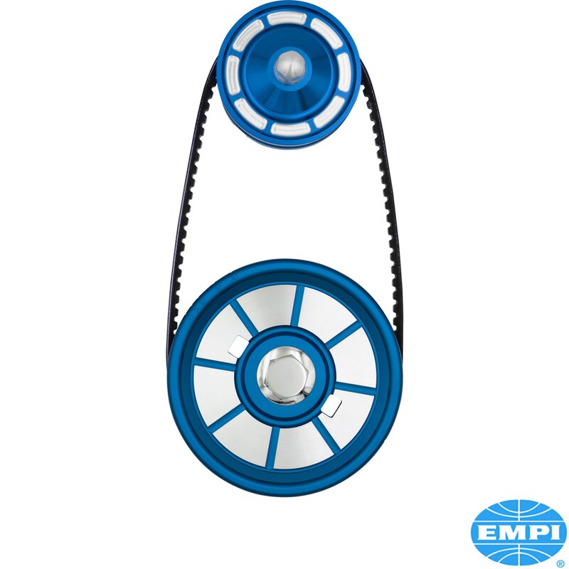 Blue Anodized Aluminium Pulley Kit - Type 1 Engines