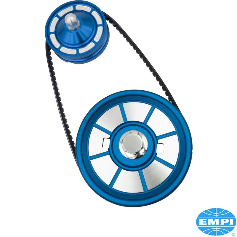 Blue Anodized Aluminium Pulley Kit - Type 1 Engines