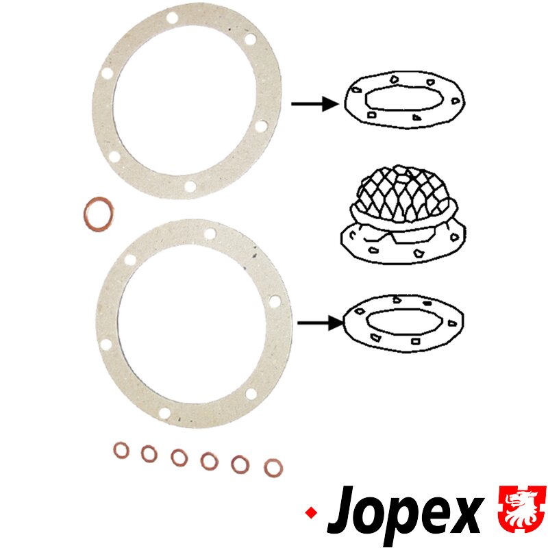 Type 1 Oil Sump Plate Gasket Kit - 1960-79