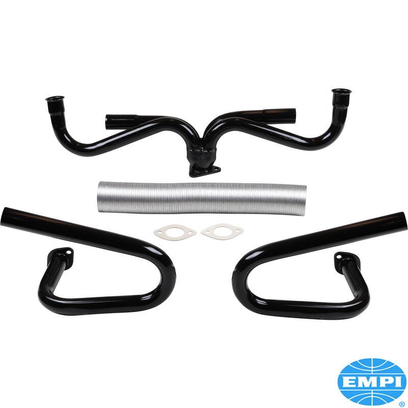 Type 3 EMPI Exhaust Header - Black