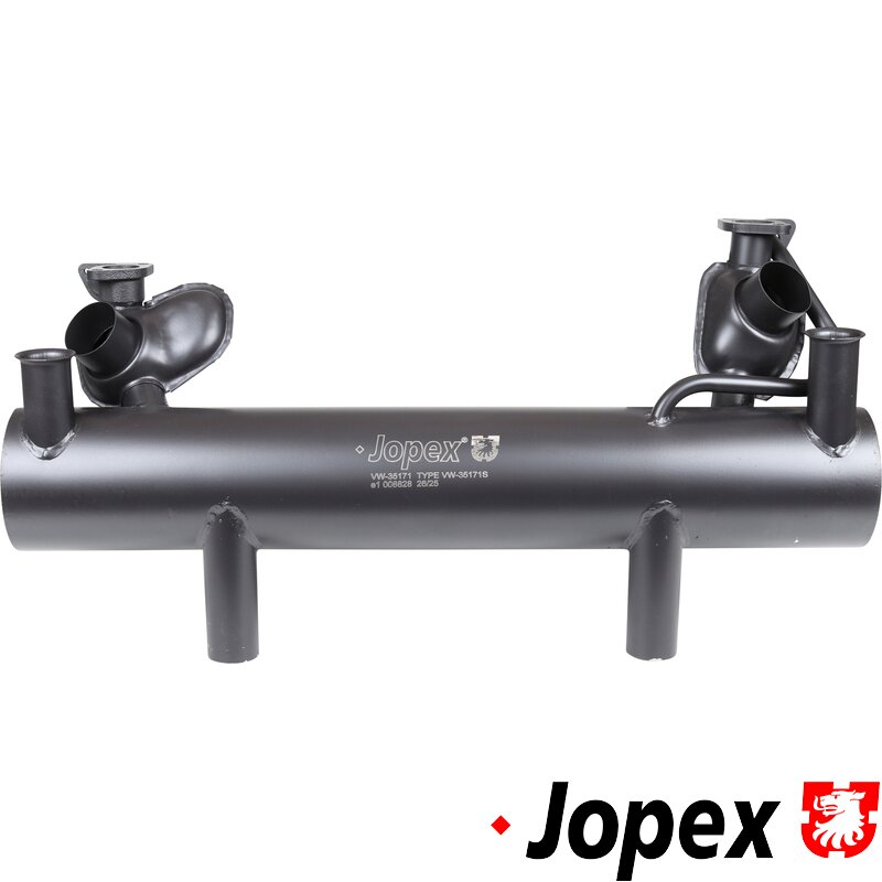 Beetle Classic Sport Exhaust - 1300cc-1600cc - Aluminium Coated - Stainless Super Tailpipes