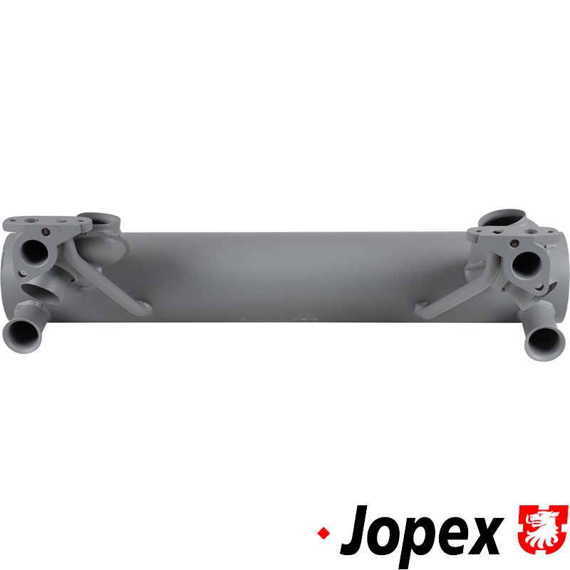 Beetle Classic Sport Exhaust - Twin Hotspot - Aluminium Coated - Stainless Super Tailpipes