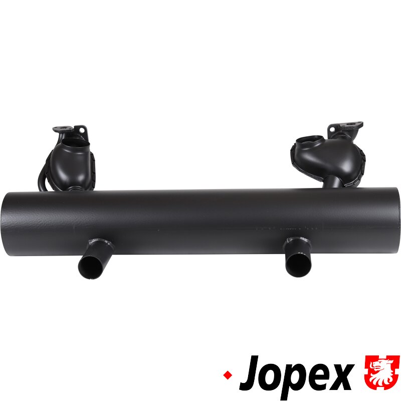 Beetle Classic Sport Exhaust - 1200cc - Aluminium Coated - Stainless Super Tailpipes