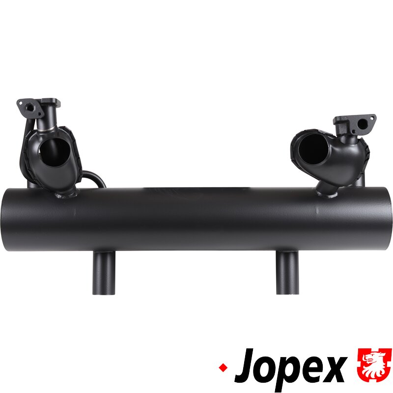 Beetle Classic Sport Exhaust - 1200cc - Aluminium Coated - Stainless Super Tailpipes