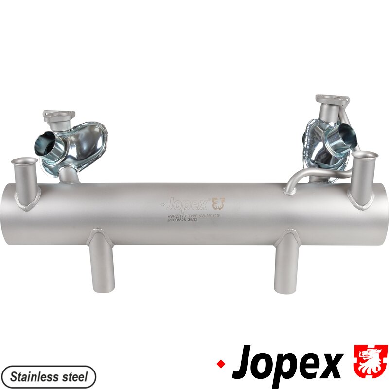 Beetle Classic Sport Exhaust - 1200cc - Stainless Steel