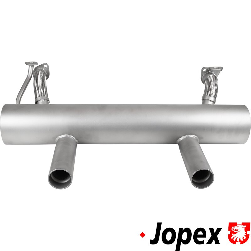 Stainless Steel Sports Exhaust - 1963-79 - 1300cc-1600cc With Heat Risers