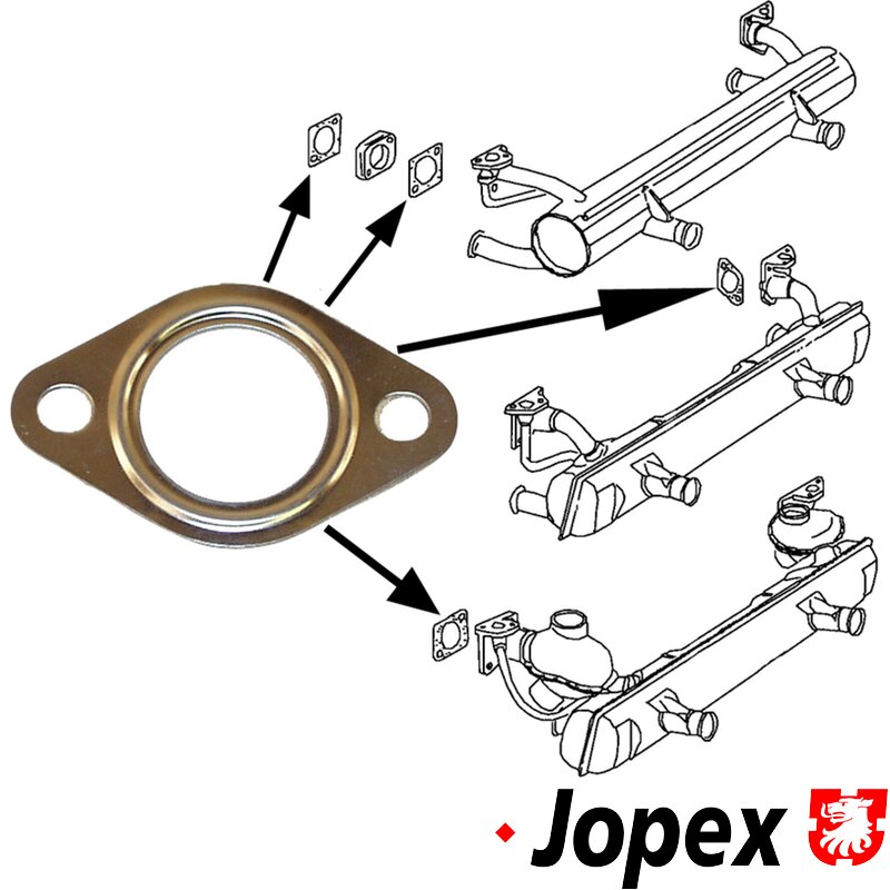 Metal Cylinder Head To Exhaust Gasket - Type 1 + Waterboxer Engines