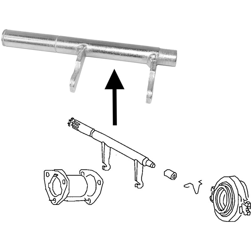 Beetle Clutch Cross Shaft - 1973-79