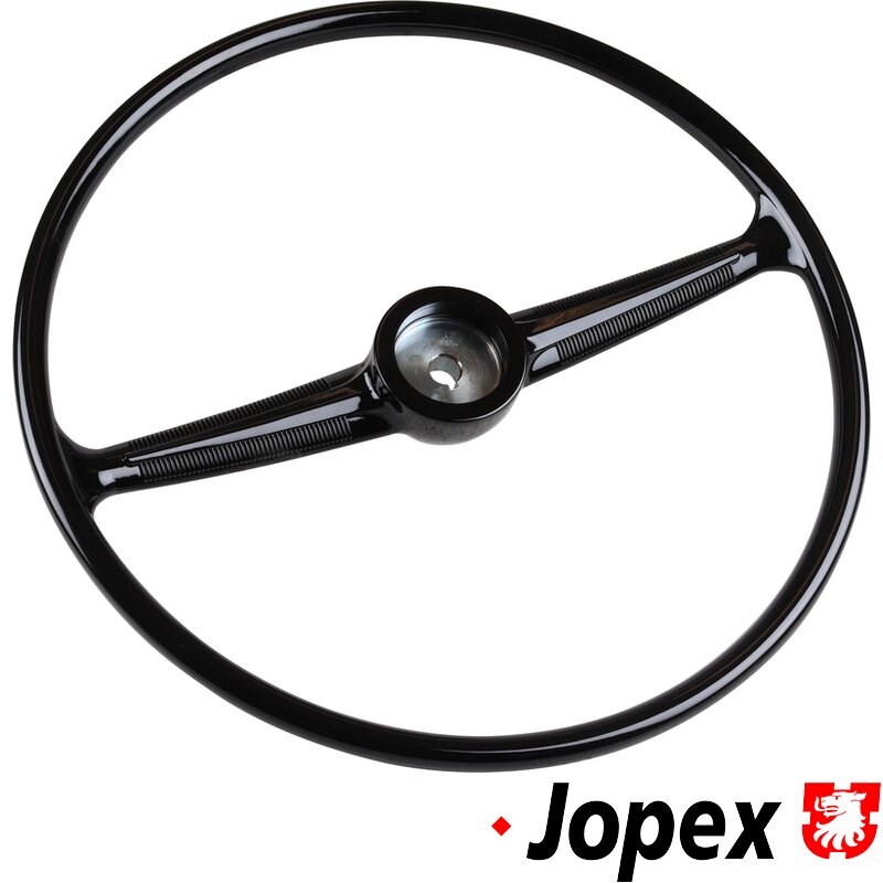 Splitscreen Bus Steering Wheel - 1955-67 - Black