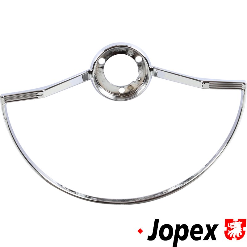 Beetle Steering Wheel - Black With Semi D Horn Push - 1960-71