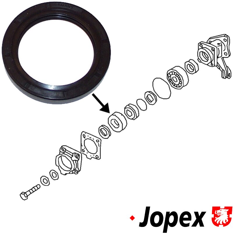 Beetle Rear Hub Seal (Swing Axle And IRS Models)