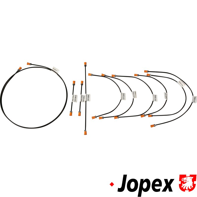 Baywindow Bus Steel Brake Line Kit - 1973-79 (Without Servo Brakes)