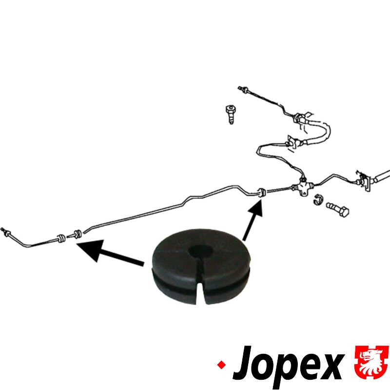 Brake Line Chassis Seal