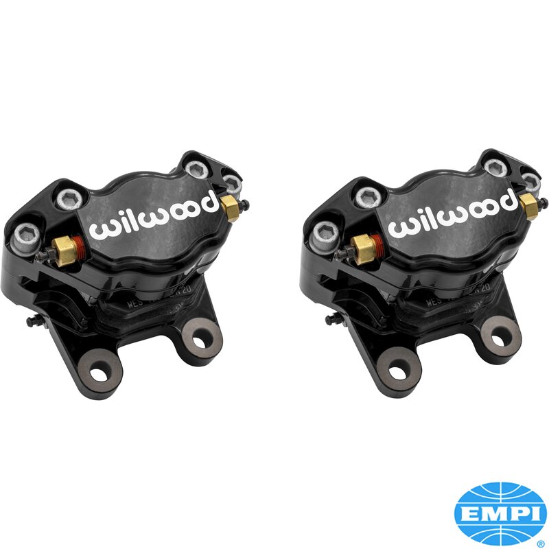 Beetle Front Wilwood Brake Caliper Set - Black