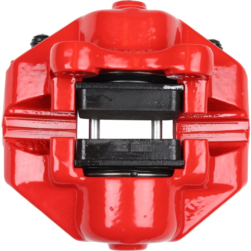 Beetle Front Brake Caliper Set - TRW - Red Powder Coated