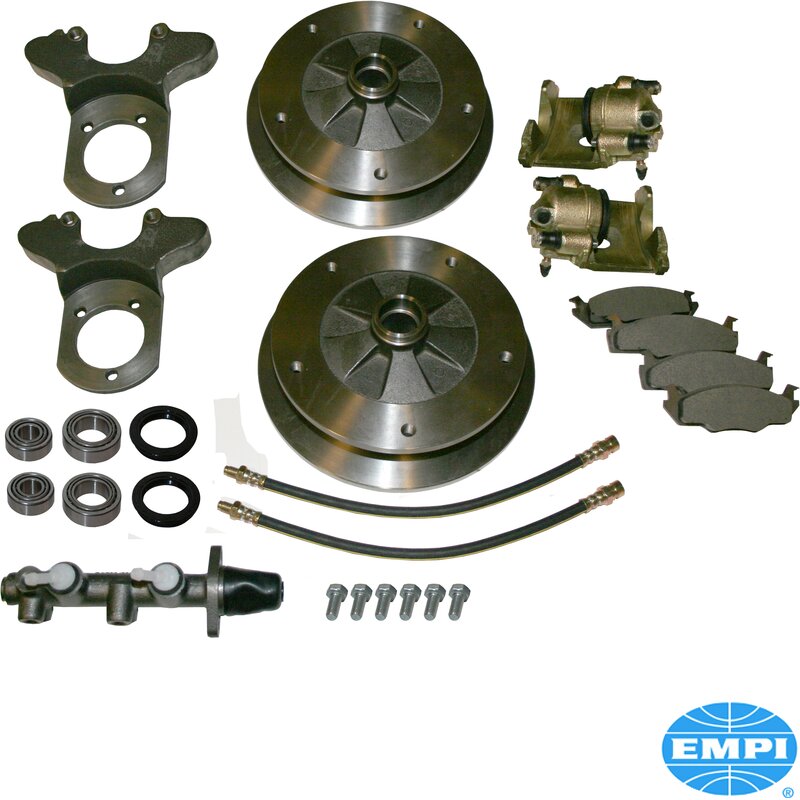 Wide 5 EMPI Front Disc Brake Conversion Kit (5x205 PCD) - T1, KG - 1966-79