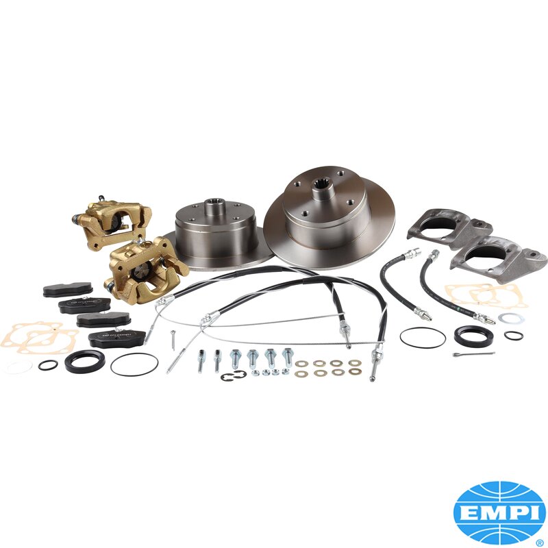 4 Stud EMPI Rear Disc Brake Conversion Kit (4x130 PCD) - 1973-79 Models