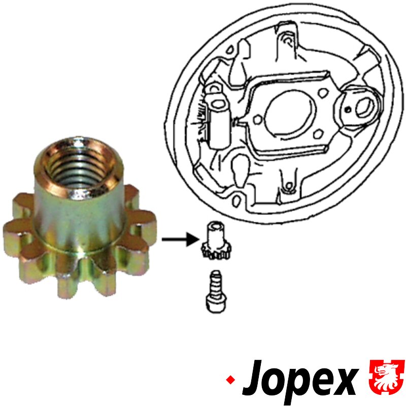 Brake Star Adjusting Gear