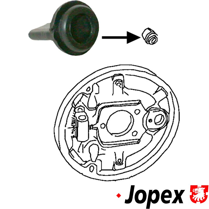 Brake Drum Backing Plate Plug