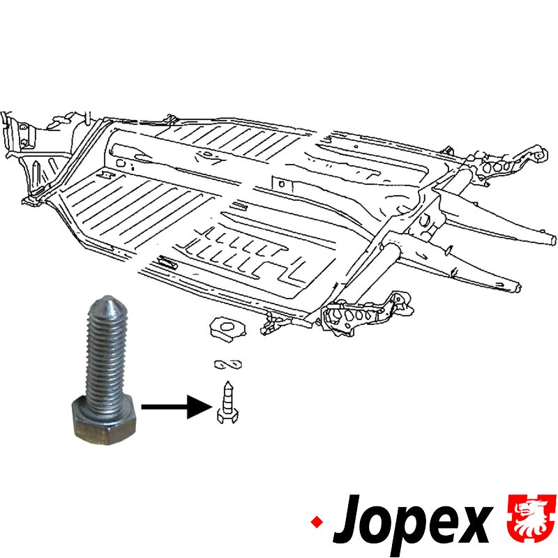 Beetle Floor Pan Bolt