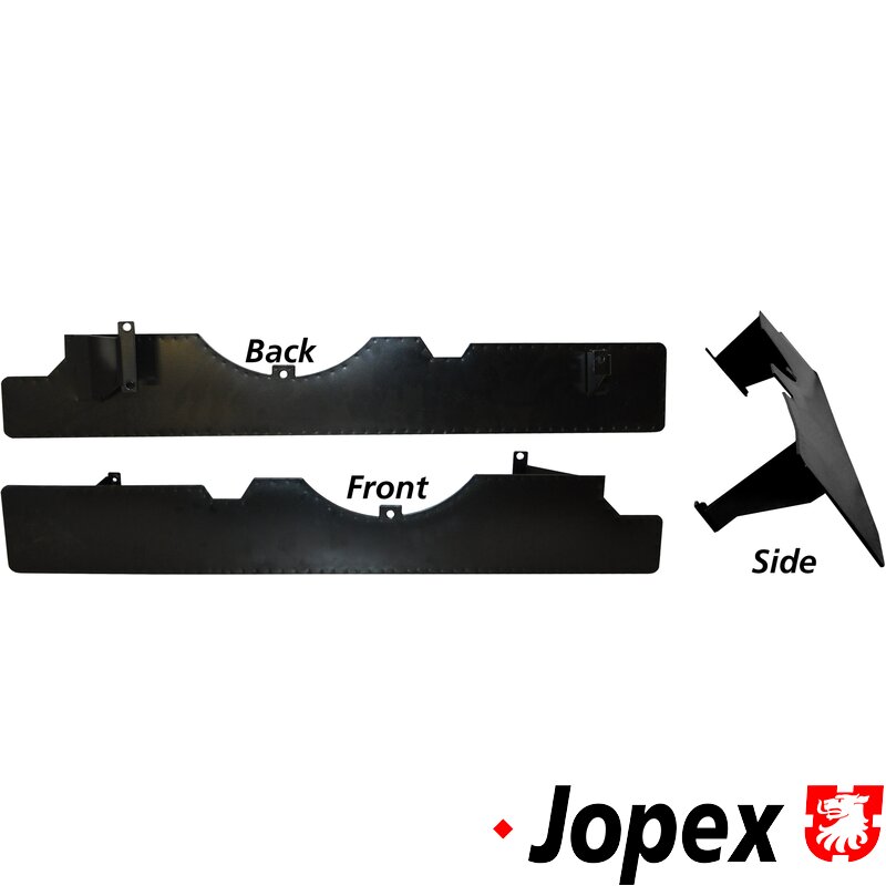 Baywindow Bus Exhaust Heat Shield - Type 4 Engines