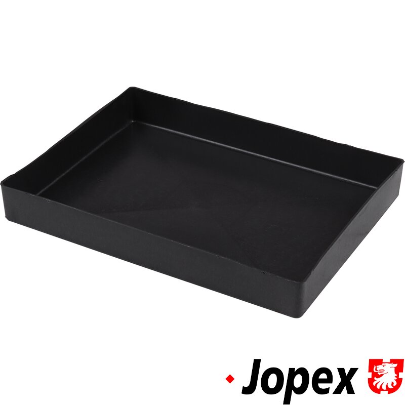 Batteriskuff, svart, plast