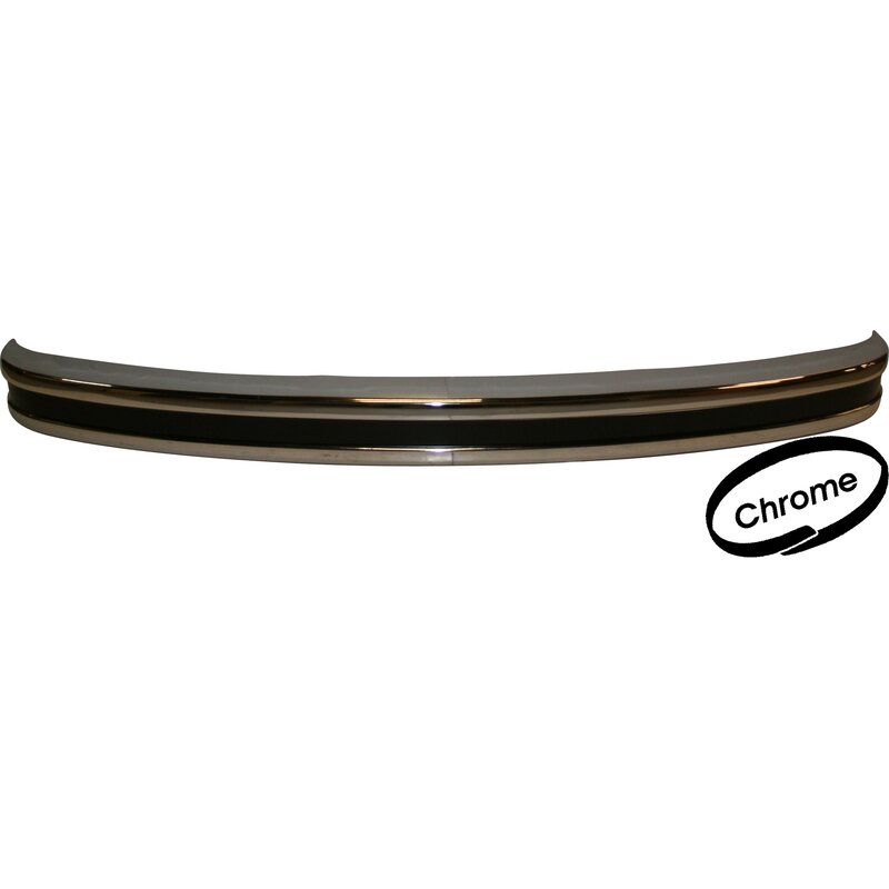 Baywindow Bus Chrome Front Bumper - 1973-79