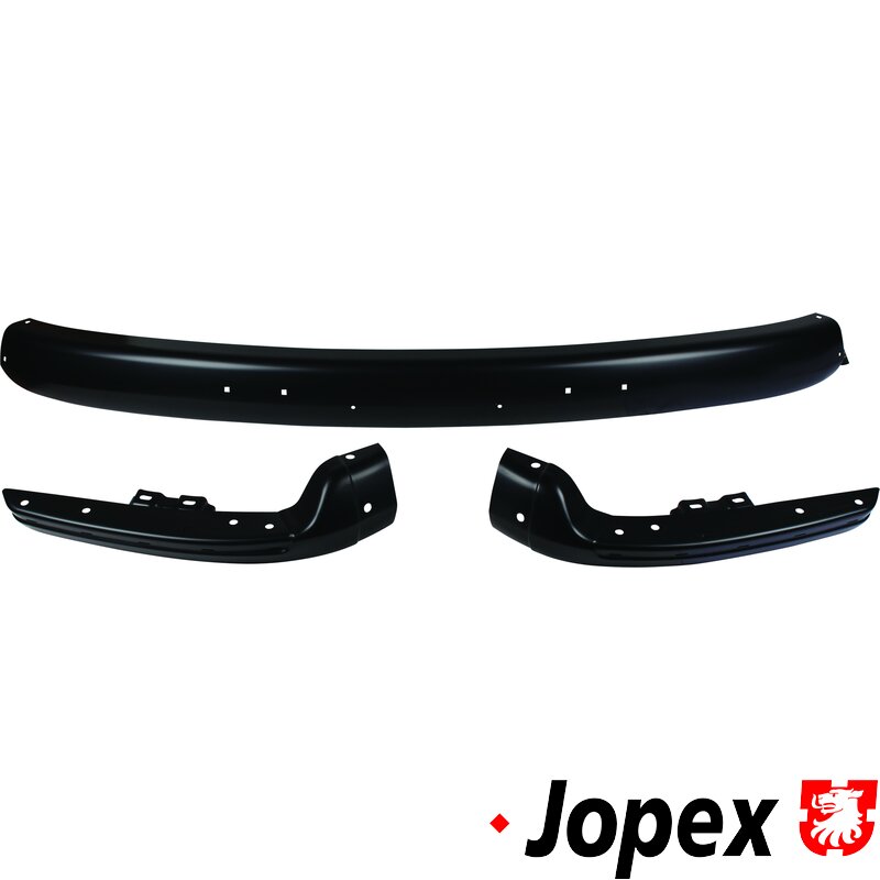 Baywindow Bus Front Bumper With Step Pieces (3 Piece Kit) - 1968-72