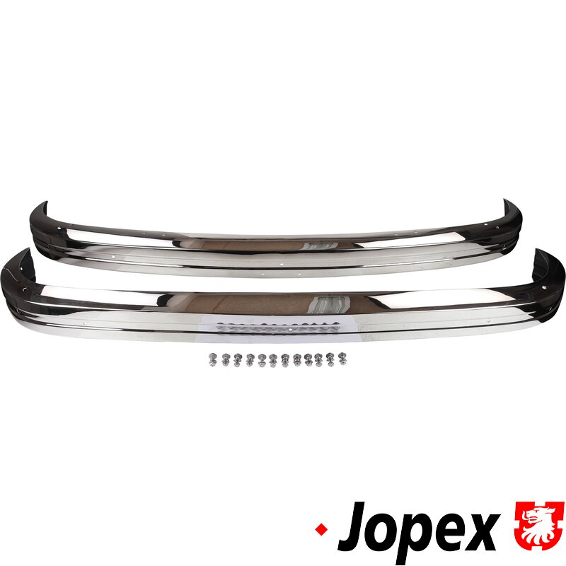 Karmann Ghia Stainless Steel Bumper Set - 1972-74 (Euro Spec)