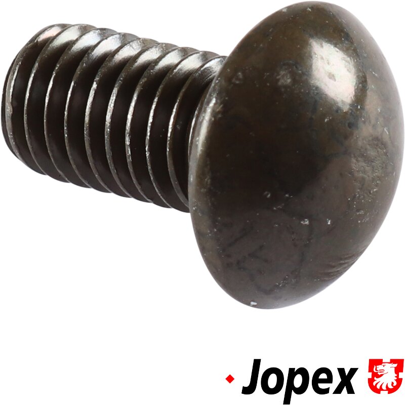 Støtfangerbolt, 8x15 mm, svart