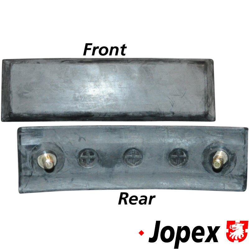 Beetle Front Bumper Impact Strip (Side Piece) - 1975-79 (European Europa Bumper)