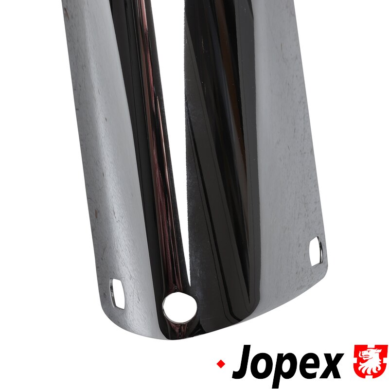 Karmann Ghia Rear Bumper Corner - Left - 1955-71 - OE Quality