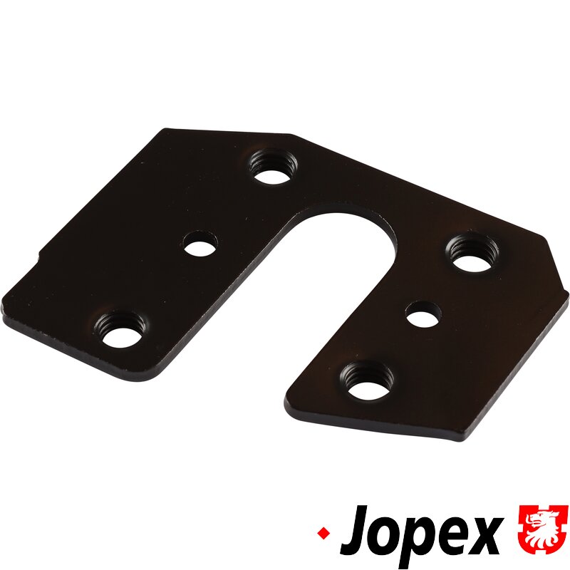 Beetle Door Hinge Threaded Plate - 1974-79 - Upper Left